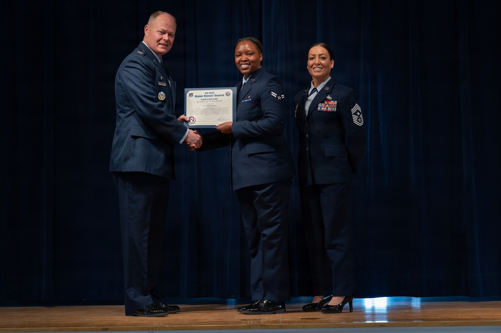 90th Base Honor Guard Graduation