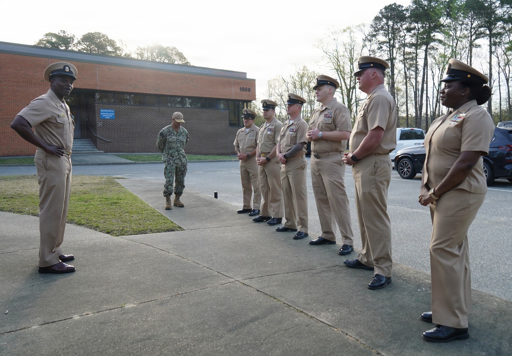 Weapons Station Yorktown Chiefs Celebrate 133 years of Deckplate Dominance