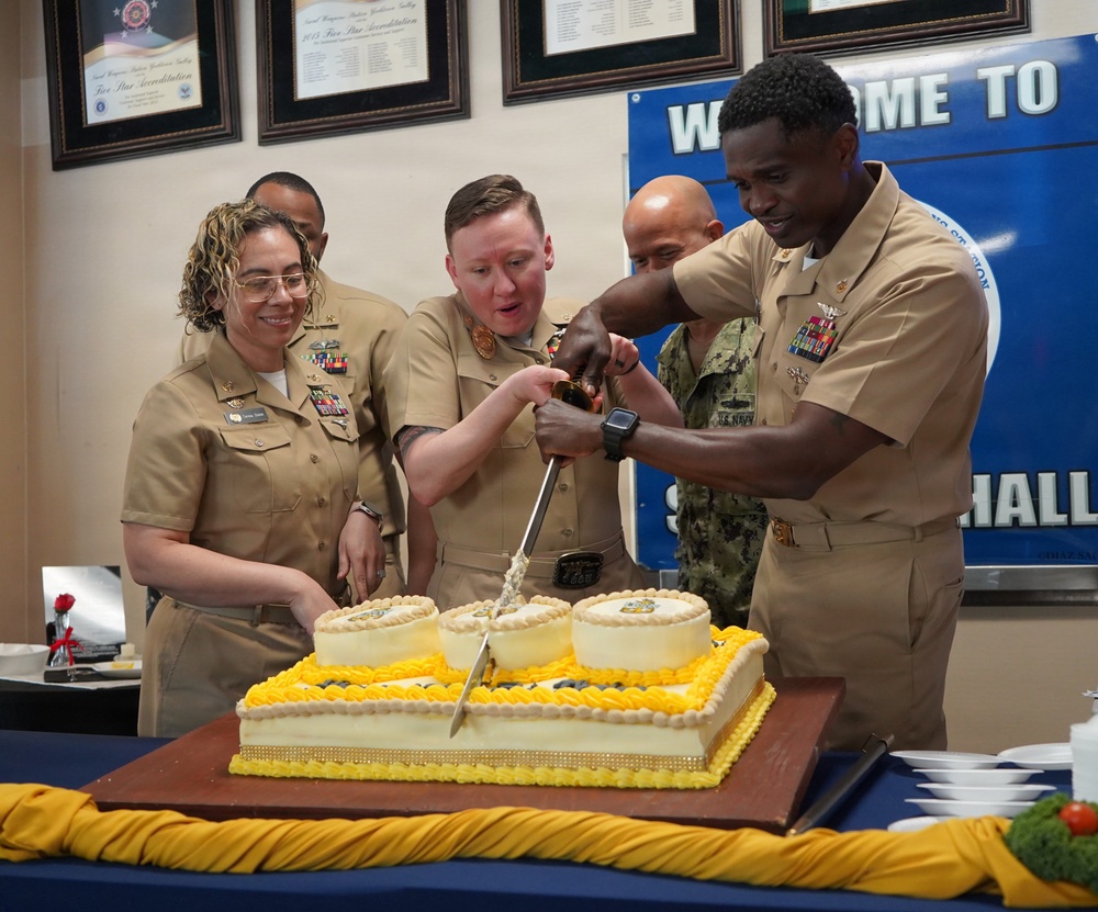 Weapons Station Yorktown Chiefs Celebrate 133 years of Deckplate Dominance