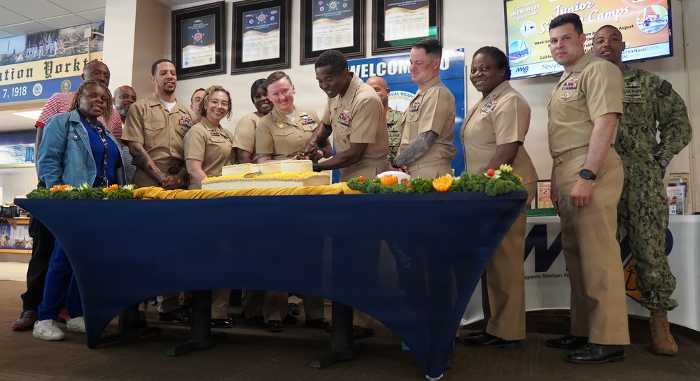 Weapons Station Yorktown Chiefs Celebrate 133 years of Deckplate Dominance
