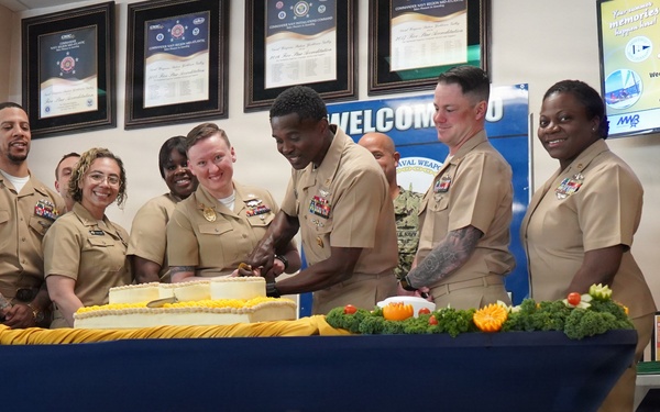 Weapons Station Yorktown Chiefs Celebrate 133 years of Deckplate Dominance