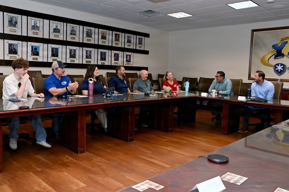 'Yuma 50' military support group members visit U.S. Army Yuma Proving Ground