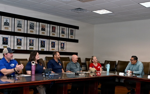 'Yuma 50' military support group members visit U.S. Army Yuma Proving Ground