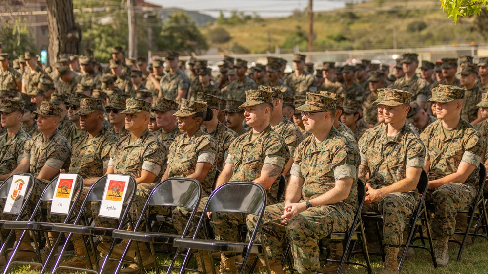 1st Maint. Bn., 1st MLG, is Awarded the 2025 Secretary of War Phoenix Award for Maintenance Excellence