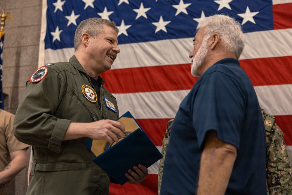 Radioman 1st Class Mark Hardy Receives Long-Overdue Navy and Marine Corps Achievement Award