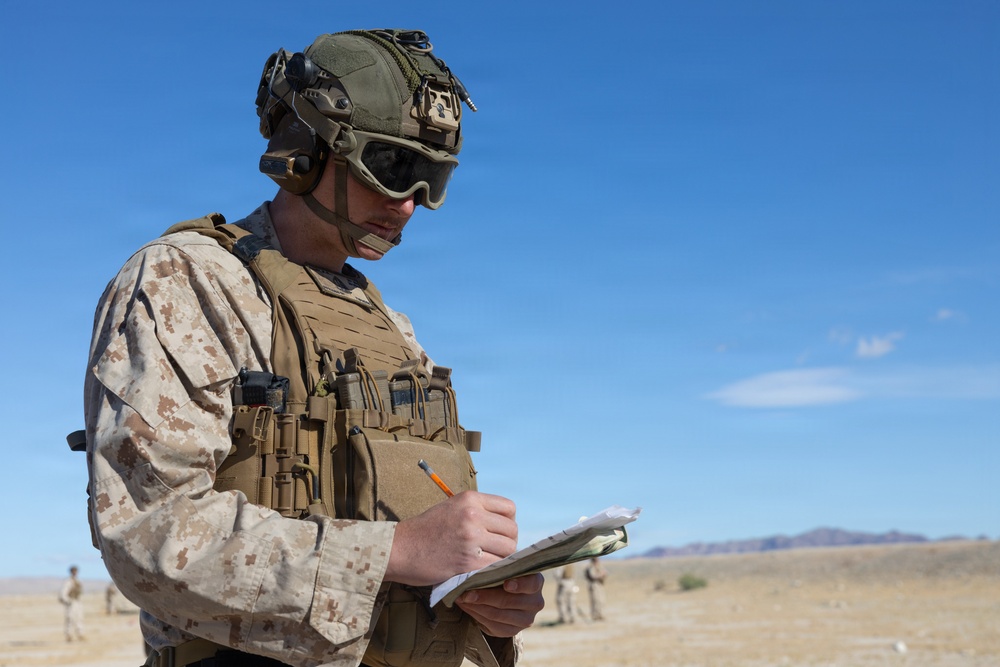 2nd Marine Division conduct mortar drills at Marine Corps Air Ground Combat Center
