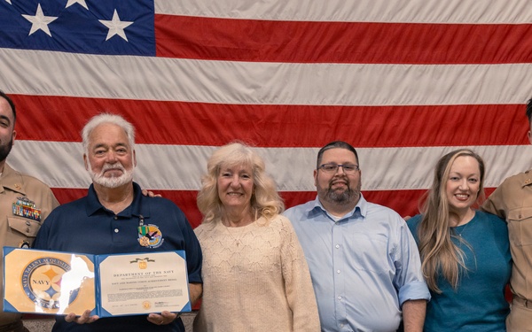 Radioman 1st Class Mark Hardy Receives Long-Overdue Navy and Marine Corps Achievement Award