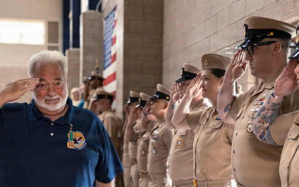 Radioman 1st Class Mark Hardy Receives Long-Overdue Navy and Marine Corps Achievement Award
