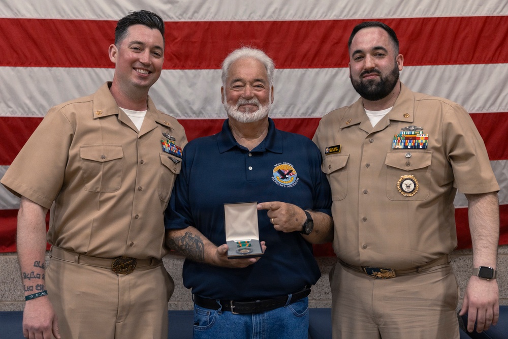 Radioman 1st Class Mark Hardy Receives Long-Overdue Navy and Marine Corps Achievement Award