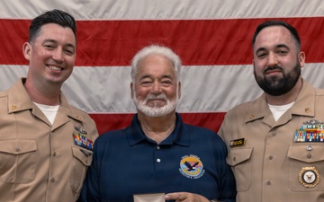 Radioman 1st Class Mark Hardy Receives Long-Overdue Navy and Marine Corps Achievement Award