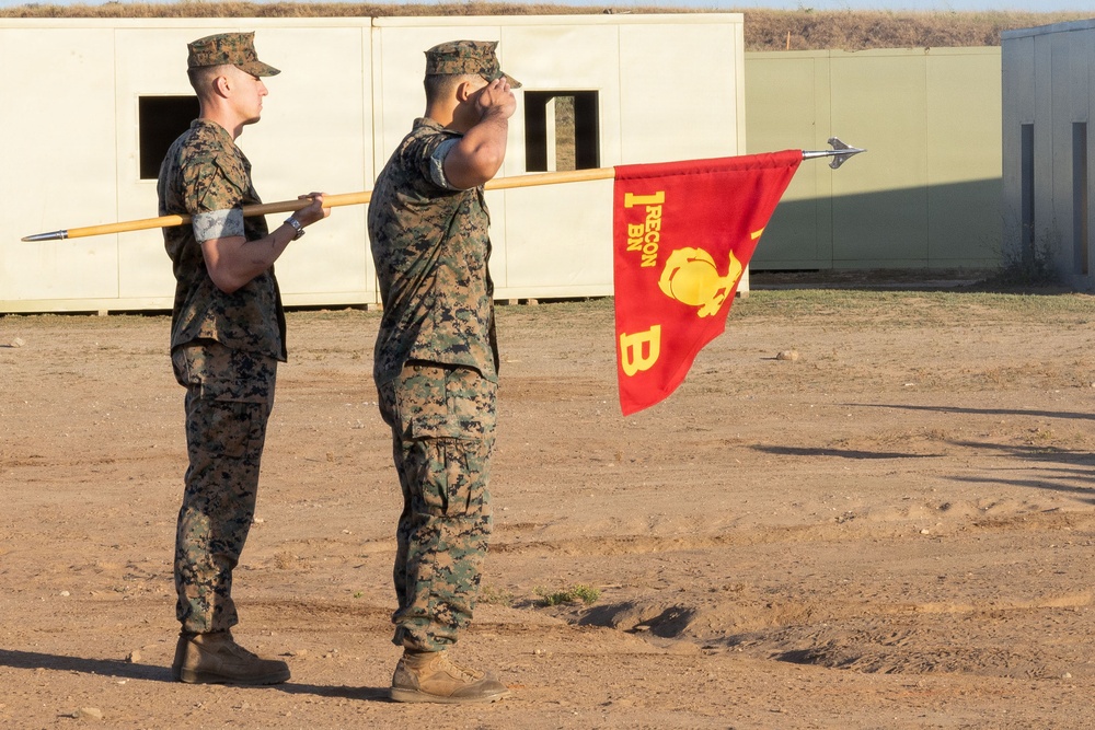 1st Recon Change of Command