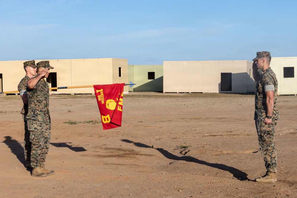 1st Recon Change of Command