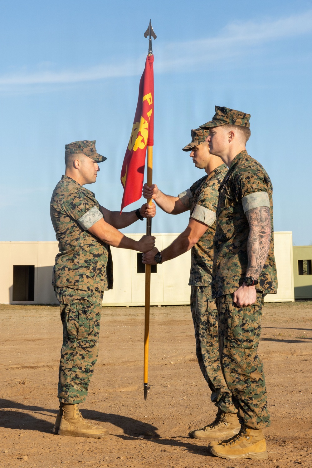 1st Recon Change of Command