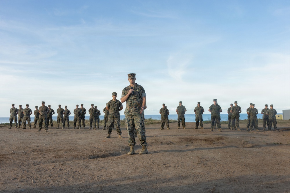 1st Recon Change of Command
