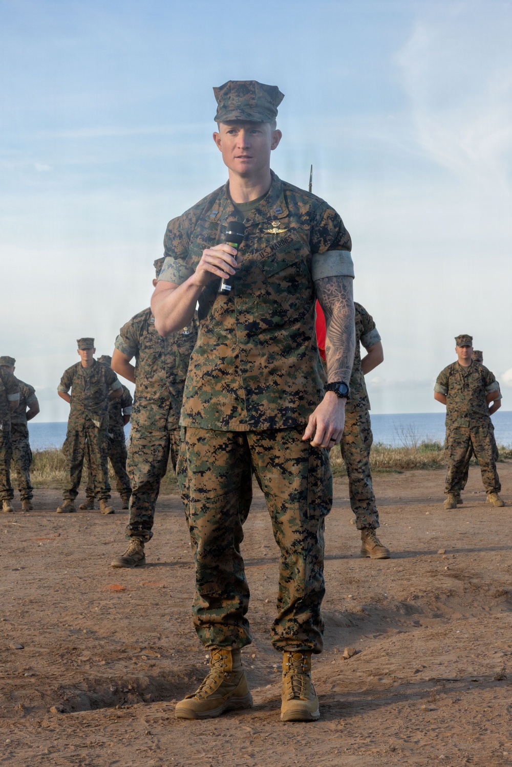 1st Recon Change of Command