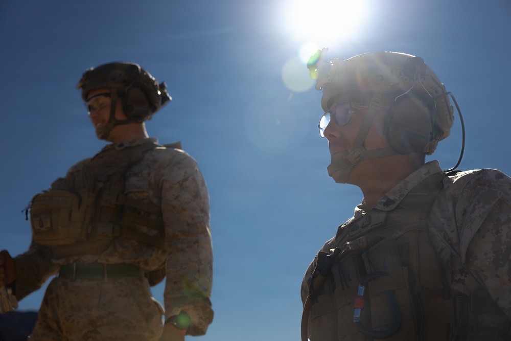 2nd Marine Division conduct mortar drills at Marine Corps Air Ground Combat Center