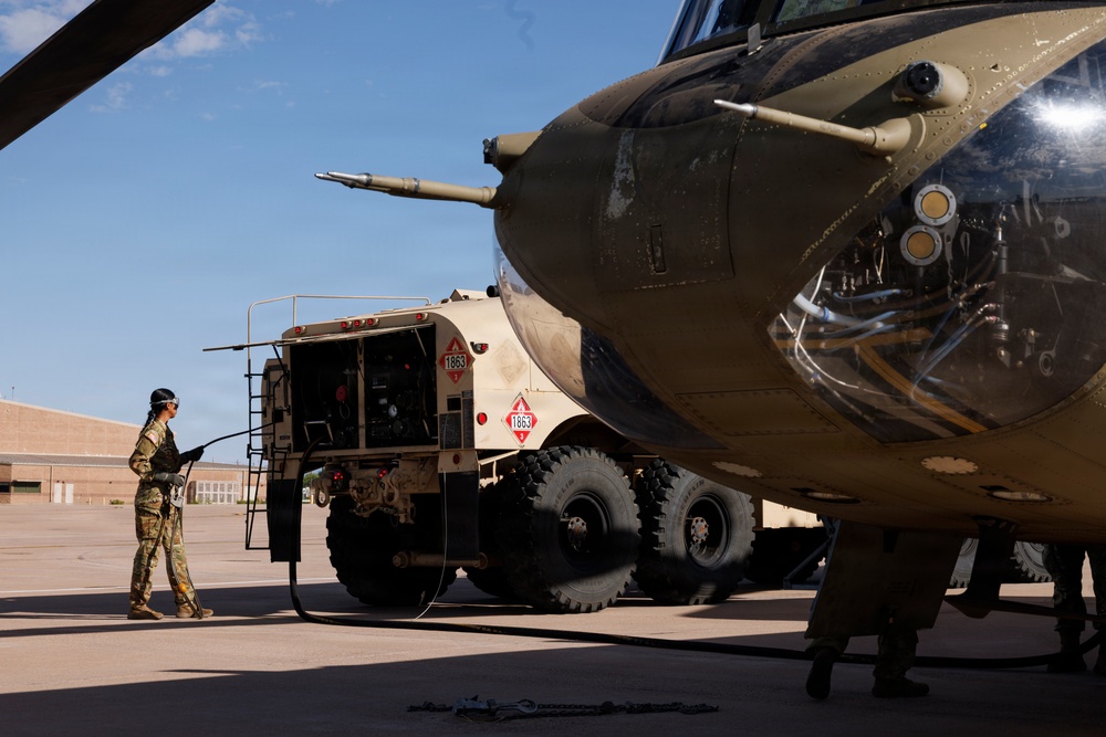 Pre-mission refueling