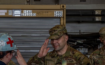 U.S. Army (I) Corps tours USS Ronald Reagan (CVN 76)