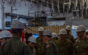 U.S. Army (I) Corps tours USS Ronald Reagan (CVN 76)