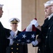 Military Funeral Honors are conducted for U.S. Navy Lt. Anne Marie Jay at Arlington National Cemetery