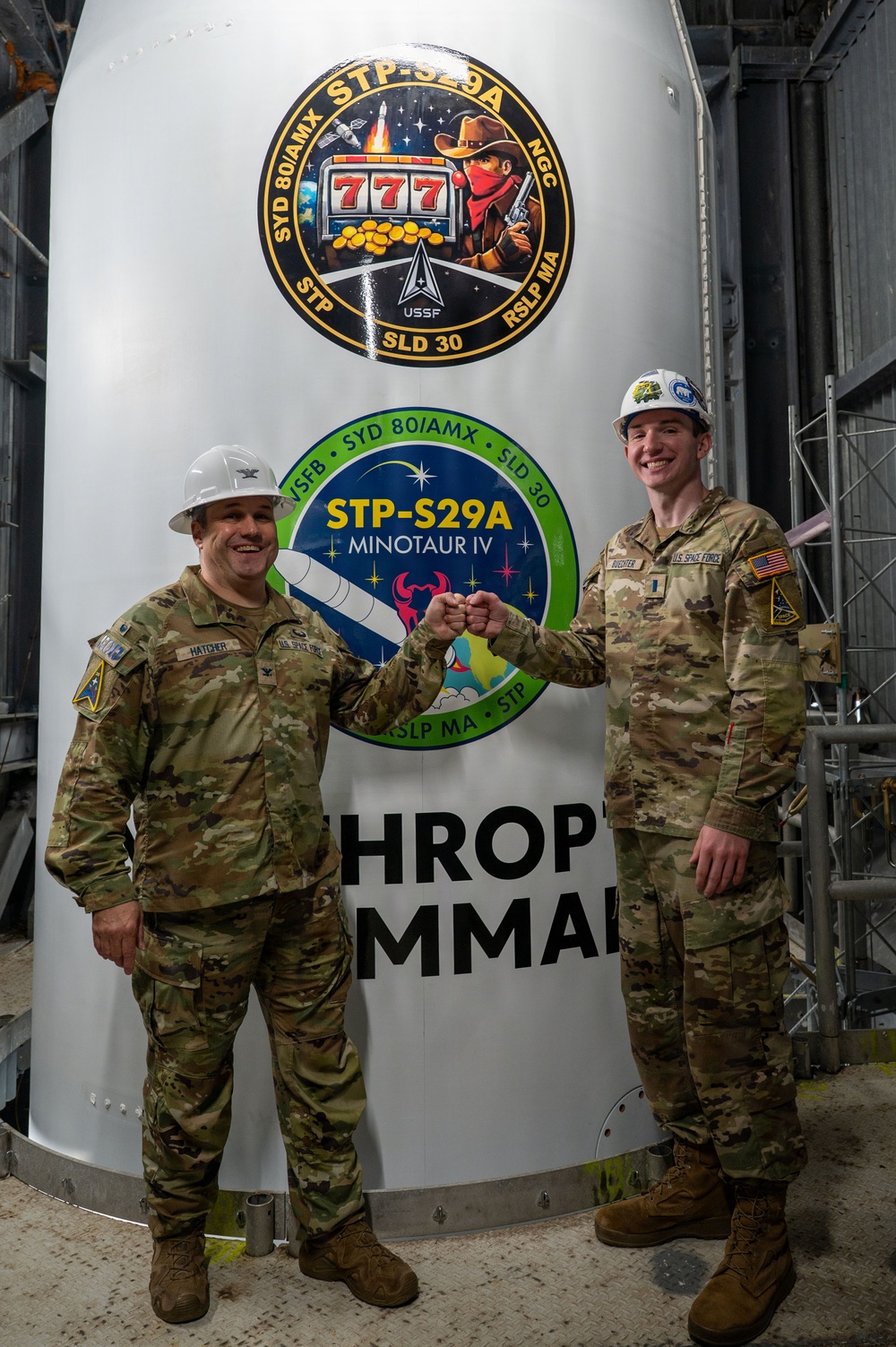 VSFB Leadership Visit SLC-8 MInotaur IV site