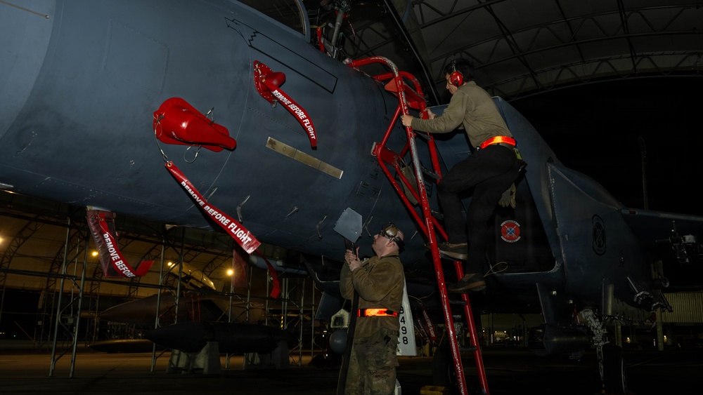 4th Fighter Wing Around-The-Clock Maintenance