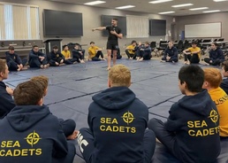 Beyond Drilling: Sea Cadets Gain Confidence with Self-Defense Instruction