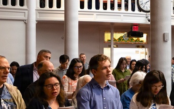 Fort Knox celebrates Easter Sunday with sunrise Main Post Chapel service