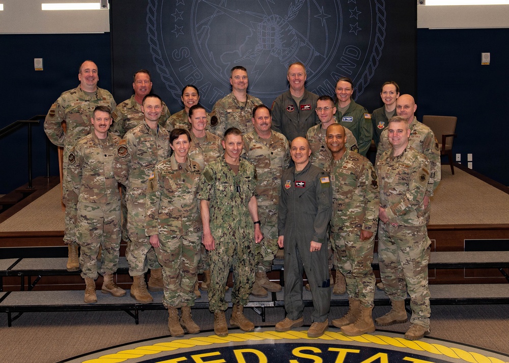 U.S. Strategic Command hosts 55th Wing leadership during CORNERSTONE immersion
