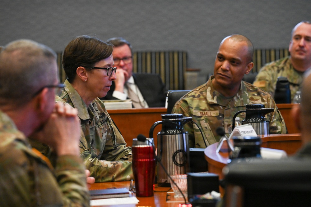 U.S. Strategic Command hosts 55th Wing leadership during CORNERSTONE immersion