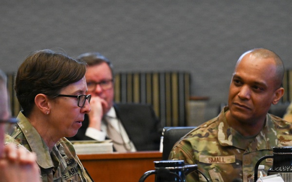 U.S. Strategic Command hosts 55th Wing leadership during CORNERSTONE immersion