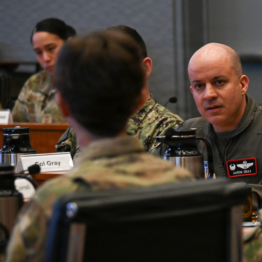 U.S. Strategic Command hosts 55th Wing leadership during CORNERSTONE immersion