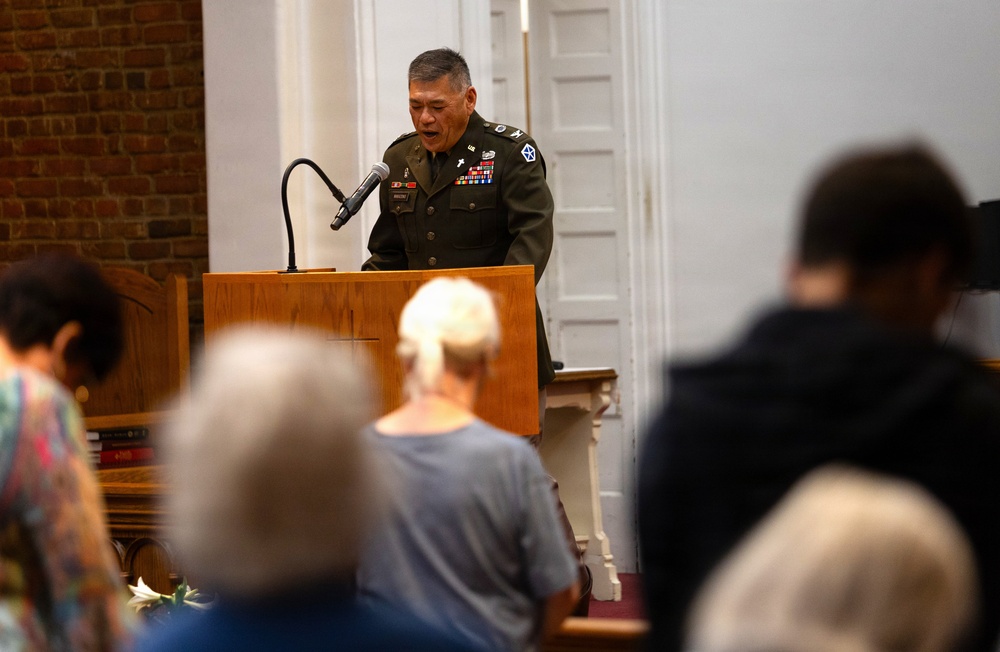 Fort Knox celebrates Easter Sunday with sunrise Main Post Chapel service