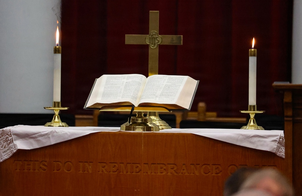 Fort Knox celebrates Easter Sunday with sunrise Main Post Chapel service