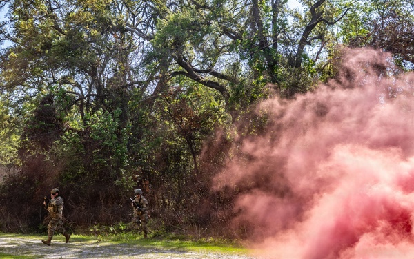 Airmen advance through capstone exercise at Moody AFB