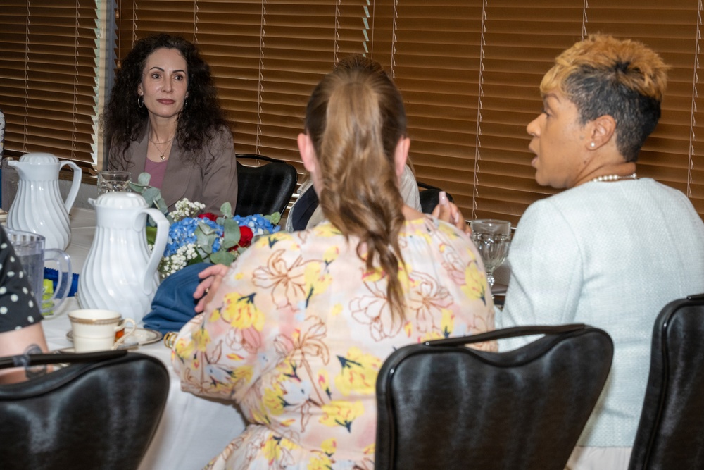 Dr. Bonie Wolfe visits Joint Base San Antonio-Randolph