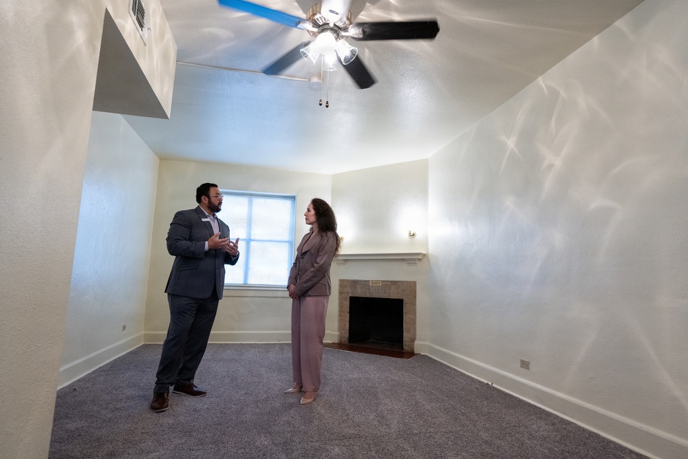 Dr. Bonie Wolfe visits Joint Base San Antonio-Randolph