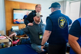 Marine Corps Veteran Embraces First Winter Sports Clinic