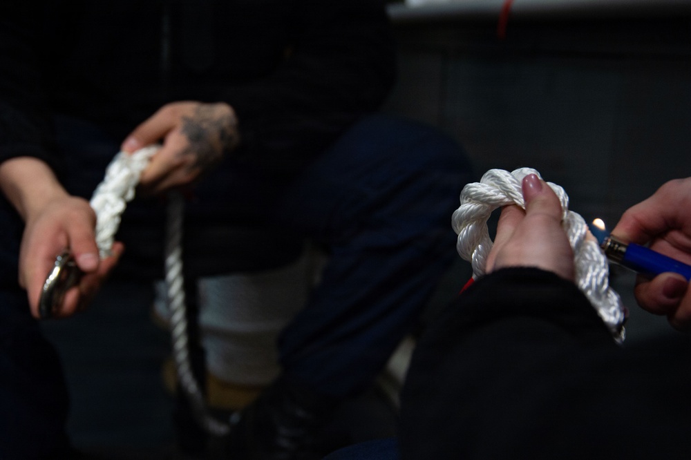 USS Ronald Reagan (CVN 76) Sailors Conduct Daily Operations