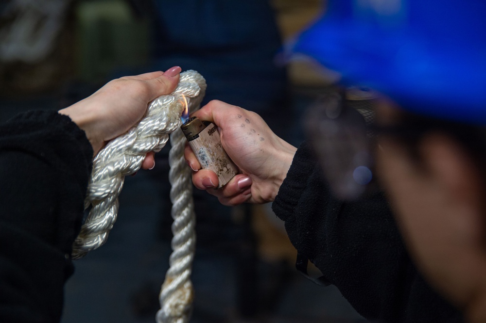 USS Ronald Reagan (CVN 76) Sailors Conduct Daily Operations