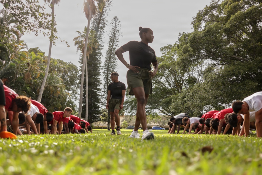 Recruiting Sub-Station Delray Beach Poolee Physical Training Session 2026