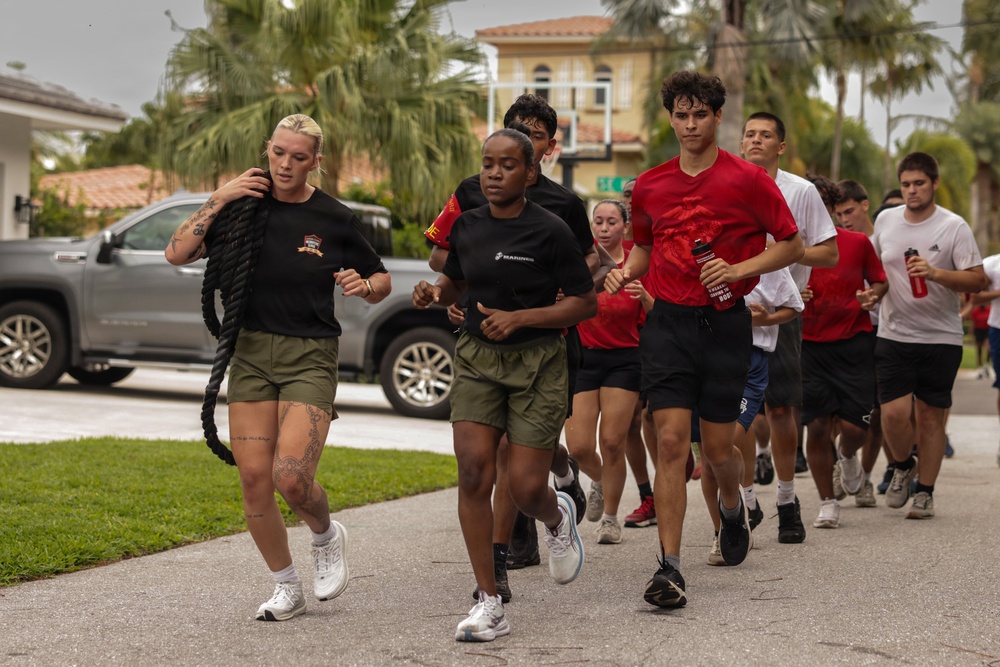 Recruiting Sub-Station Delray Beach Poolee Physical Training Session 2026
