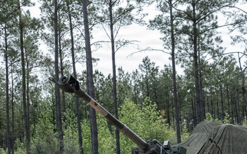 320th Field Artillery Conducts Live Fire During JRTC Rotation