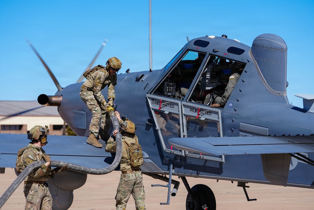 Steadfast Line conducts FARP with OA-1K