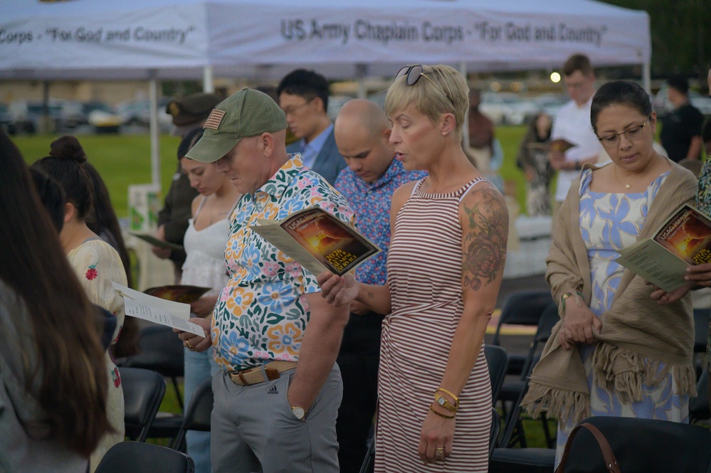 Easter Sunrise Service Weyand Field