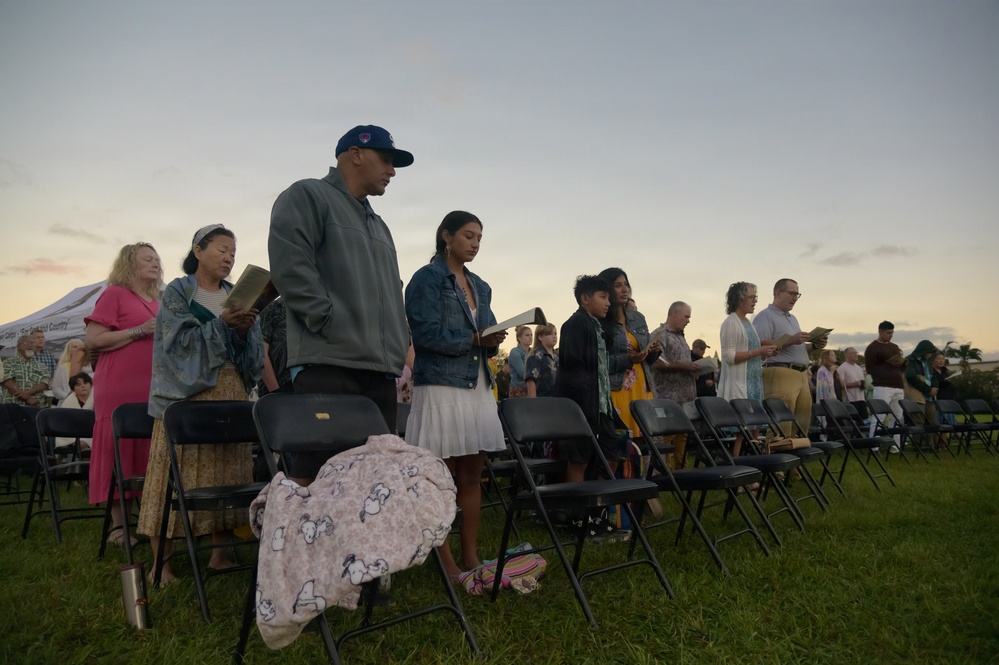 Easter Sunrise Service Weyand Field