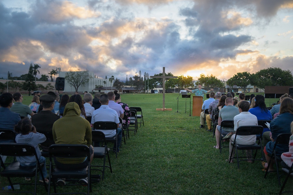 Easter Sunrise Service Weyand Field