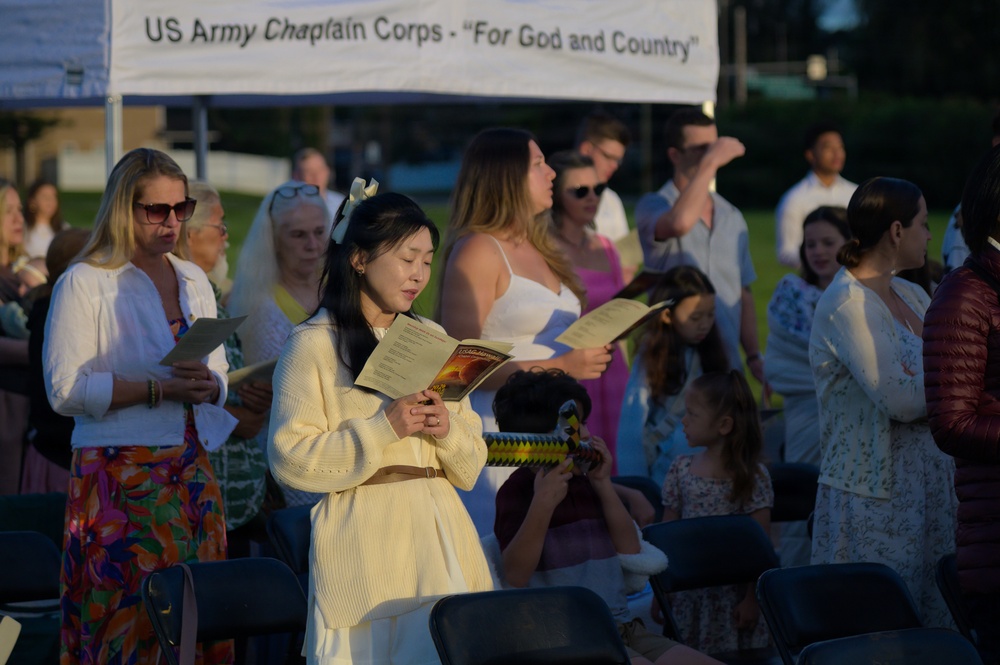 Easter Sunrise Service Weyand Field