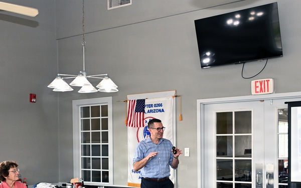 National Association of Retired Federal Employees Chapter gets update on test activities