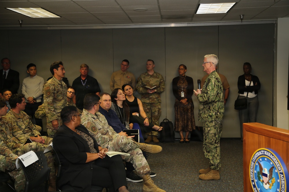 Director highlights DCMA strengths, acquisition transition in first SoCal visit